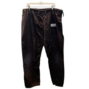 First Roll Martial Arts Training Pant A4 XL Black Karate BJJ Jiu Jitsu Uniform